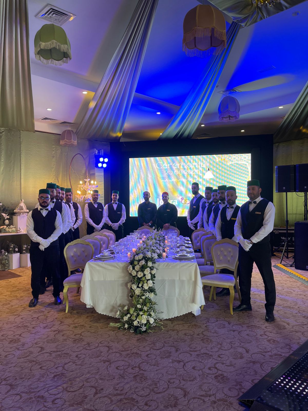 Luxury catering spread